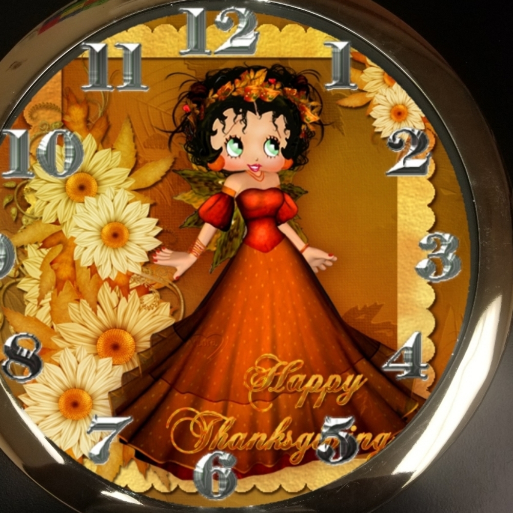 Betty Boop thanksgivin